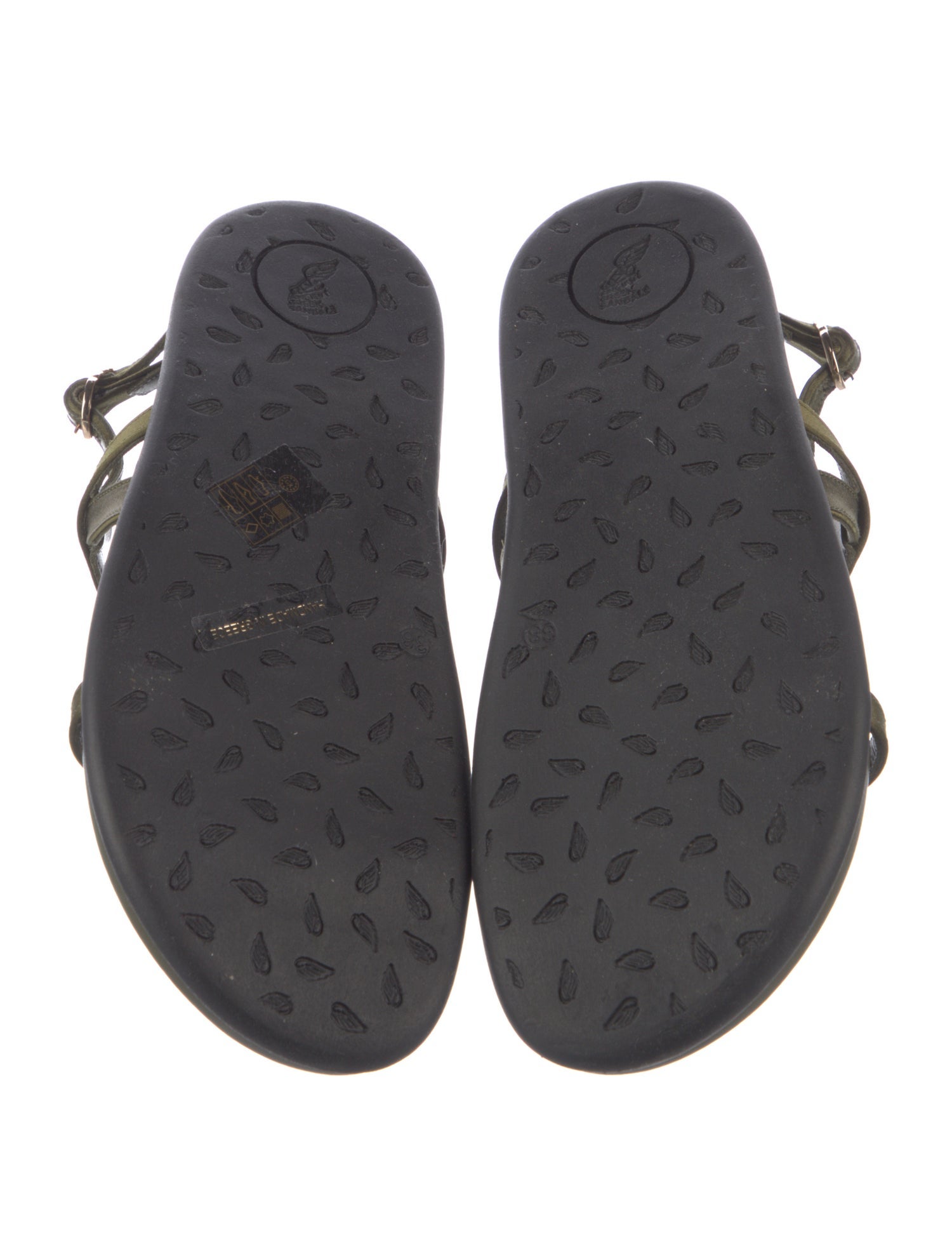 Ancient Greek Sandals Leather Slingback Sandals